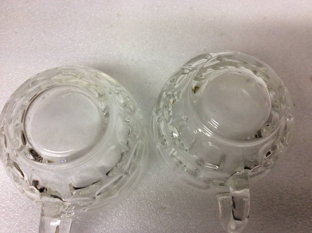 Set of 2 Punch Cup Straight Side Flat Handle