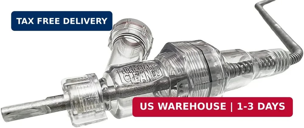 Water Heater Cleaning Tool, Improves Hot Water Supply, Removes Hard Water Sedime