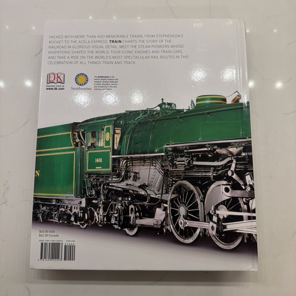 Train: The Definitive Visual History by DK (2023, Hardcover)