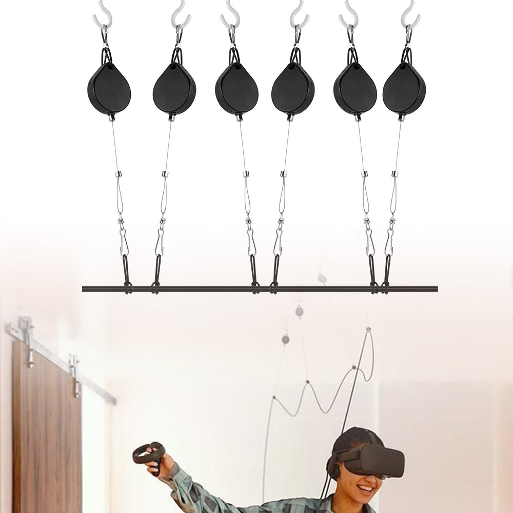 Geekria VR Cable Management Compatible with Meta Quest 2, Quest 3, Quest Pro