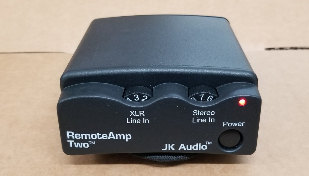JK Audio RemoteAmp Two  Stereo Headphone Amplifier