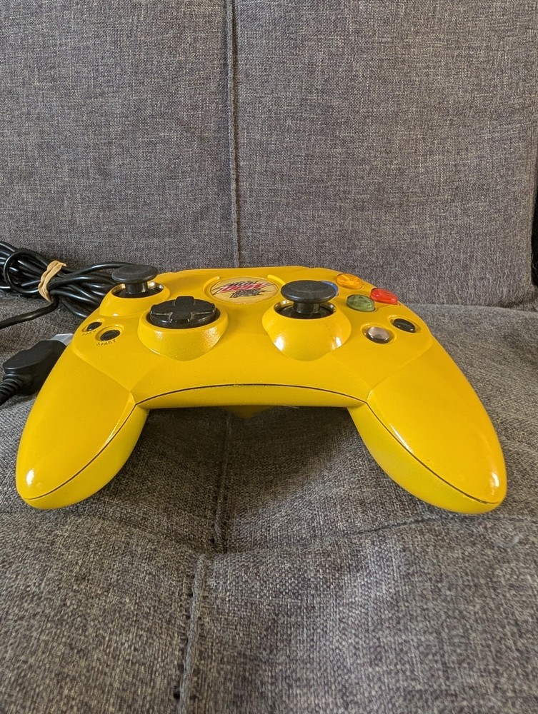 Original Xbox Sweet Lighting Mountain Dew Custom Controller