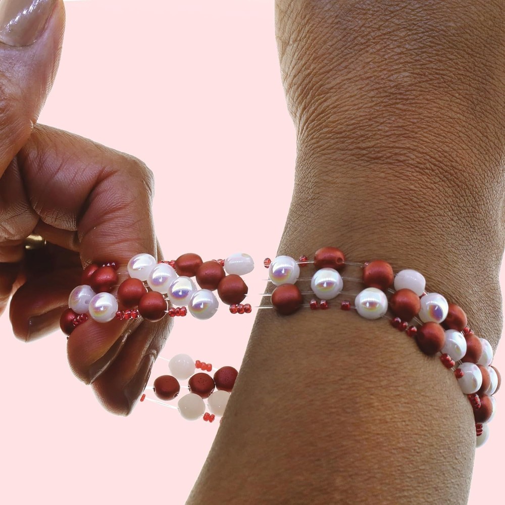 Stretch Magic Elastic Easy to Knot, Strong & Stretchy String for Making Beaded