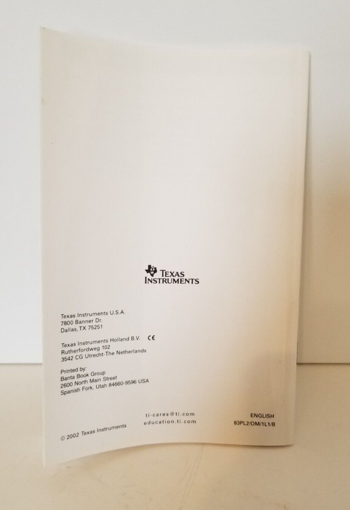 Texas Instruments TI-83 Plus Silver Edition Graphing Calculator Tested Working