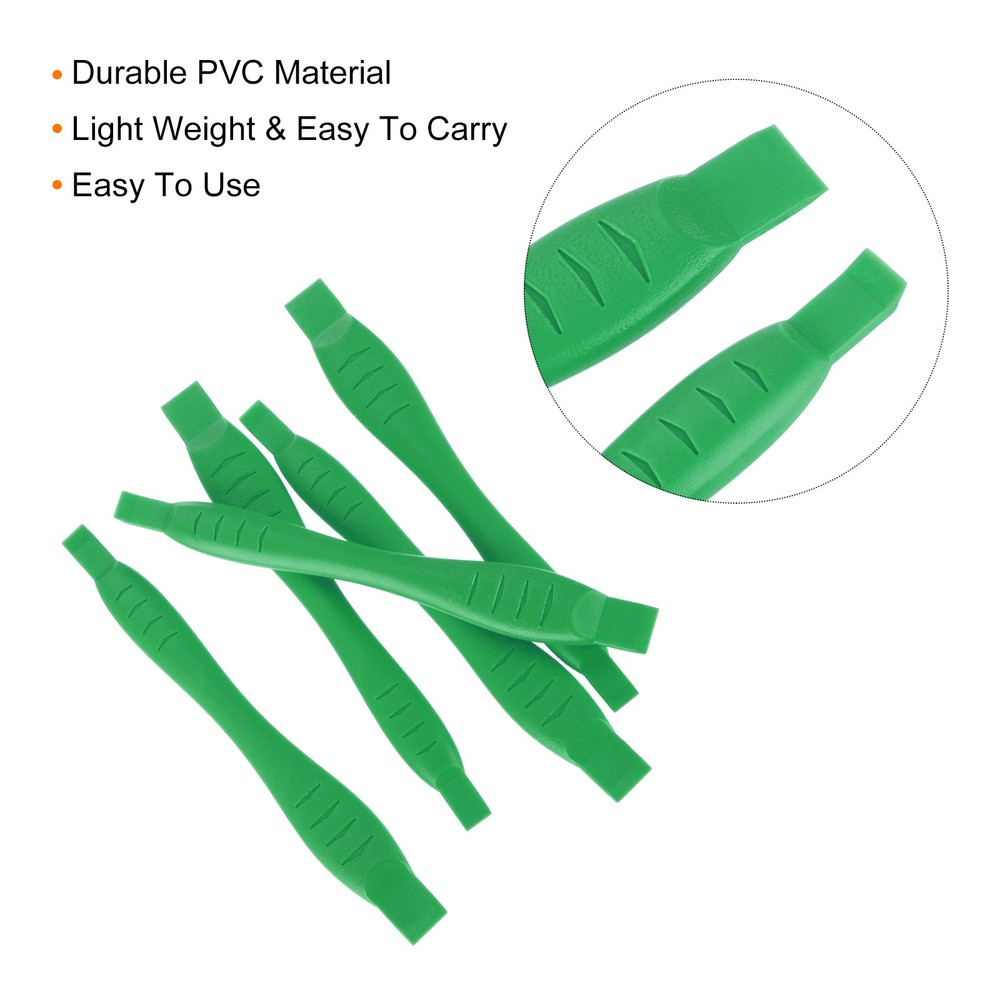 5pcs Plastic Pry Spudger Tool Green Phone Opening Pry Spudger