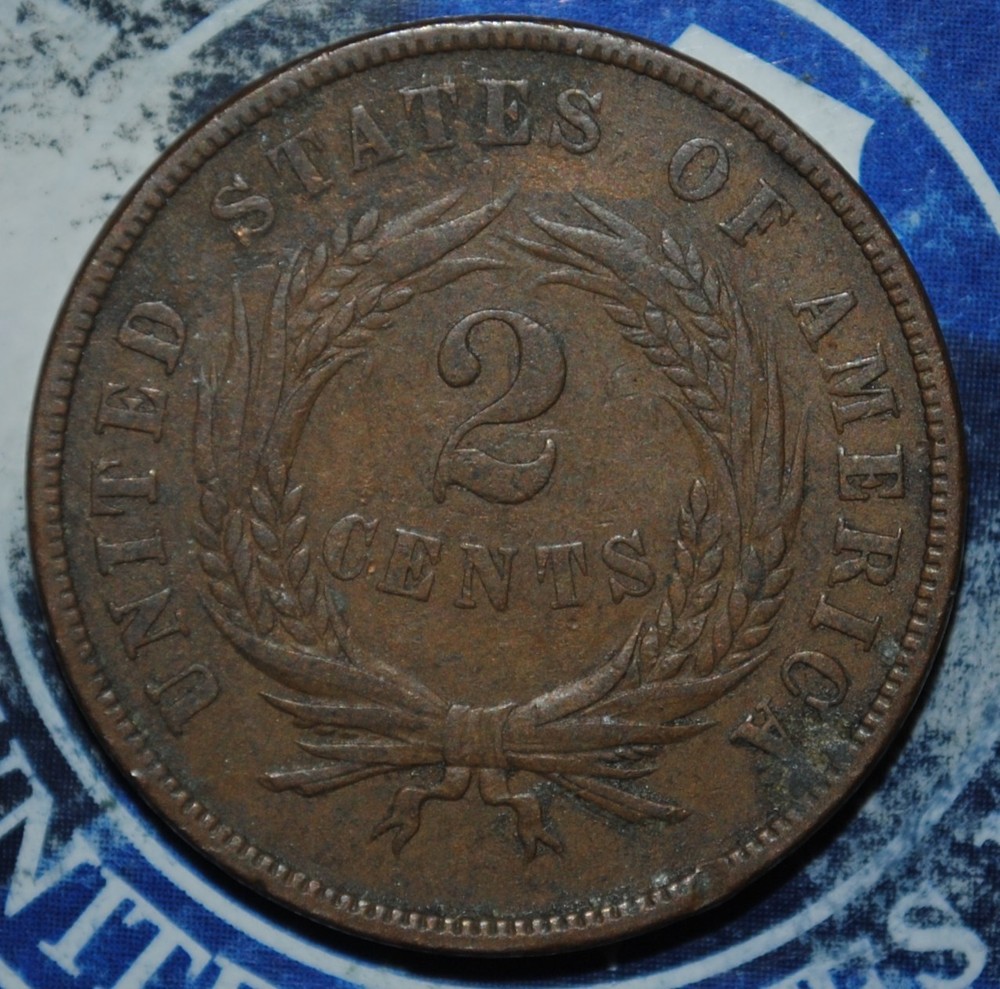1867 Two Cent Piece {{{Y572