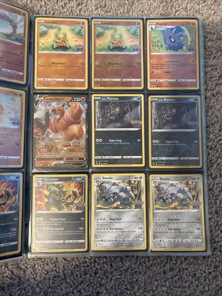 POKÉMON GO Semi Complete Master Set with Binder