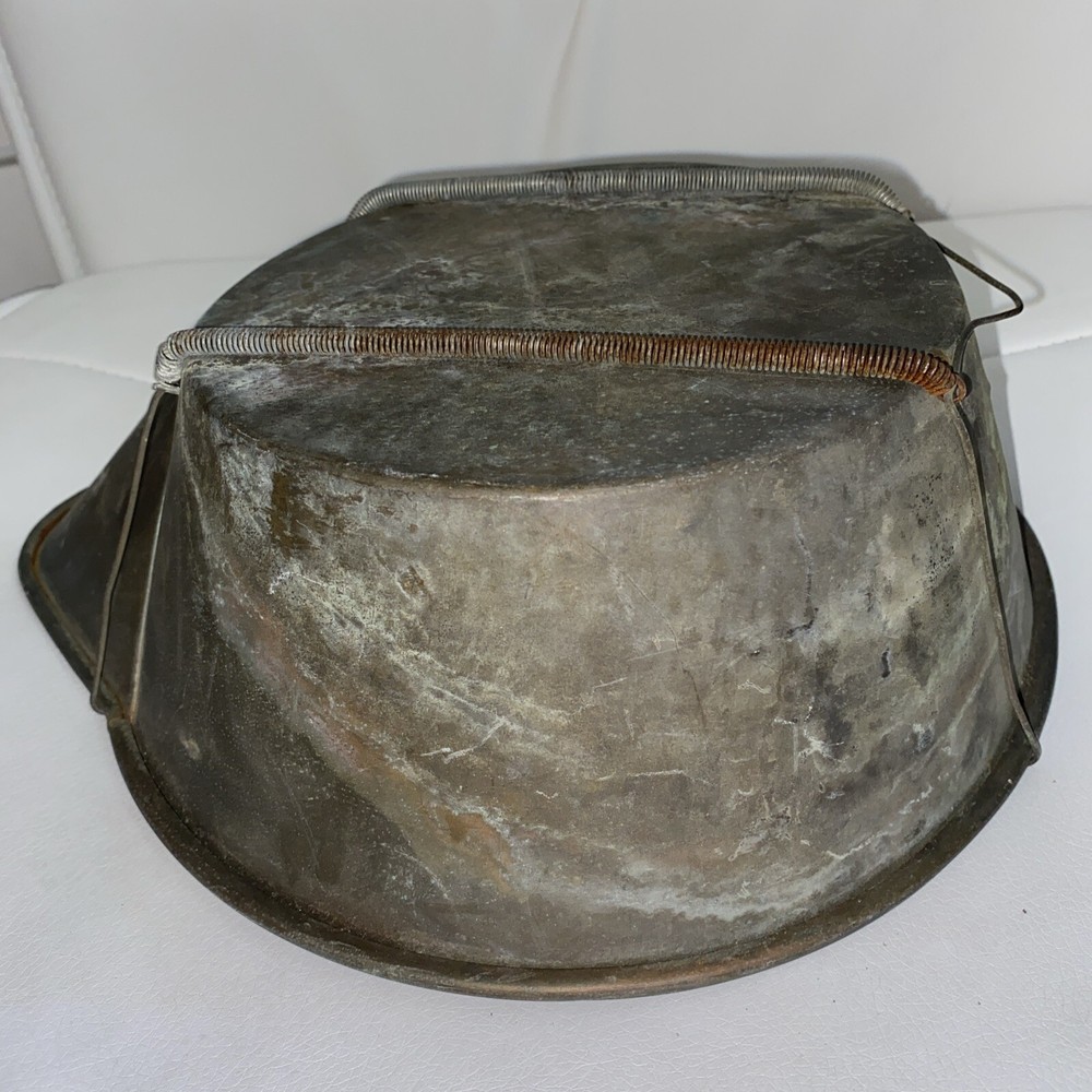 Vintage Coal Scuttle Bucket Metal Antique