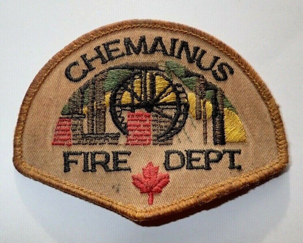 RARE Chemainus Fire Dept Patch - BC CANADA