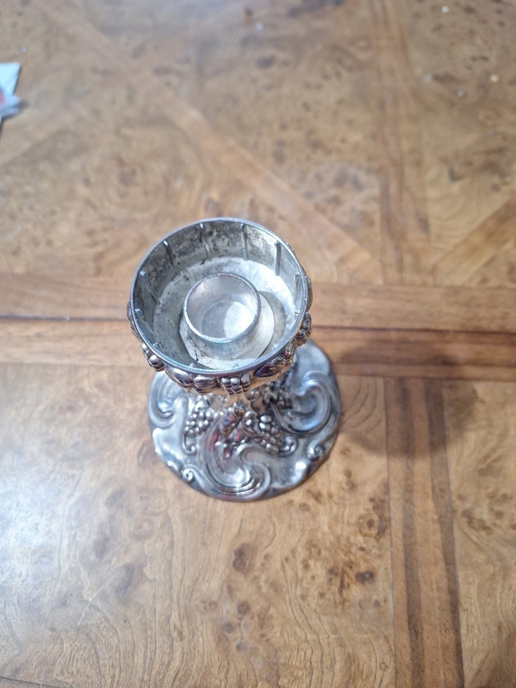 Godinger Silver Plated Candlestick Holder