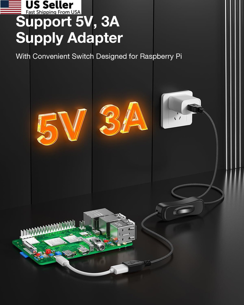 ANDTOBO USB Switch Extension Cable, (Upgraded Data + Power) 100 centimeters