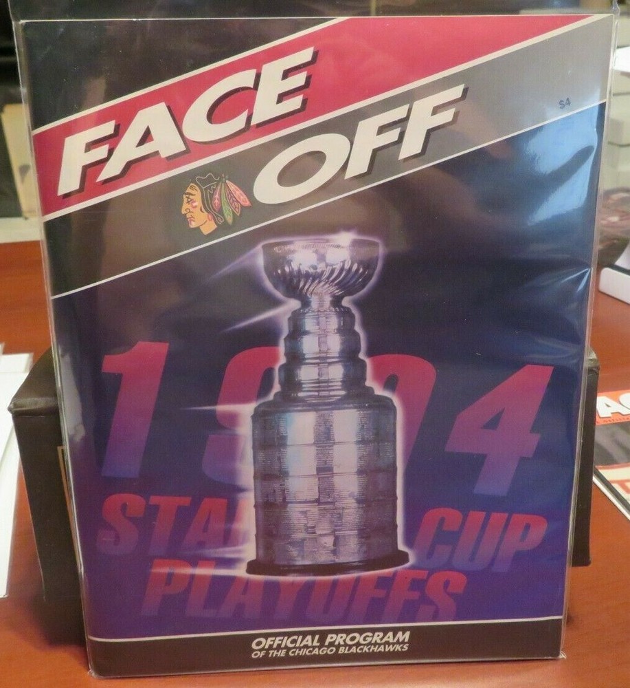 #270 CHICAGO BLACKHAWKS 1994 STANLEY CUP PLAYOFF PROGRAM