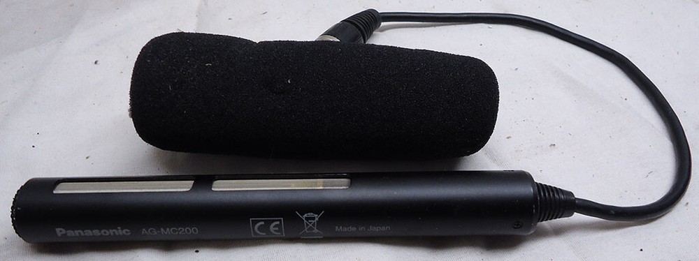 Used Panasonic AG-MC200 Shotgun Microphone Mic
