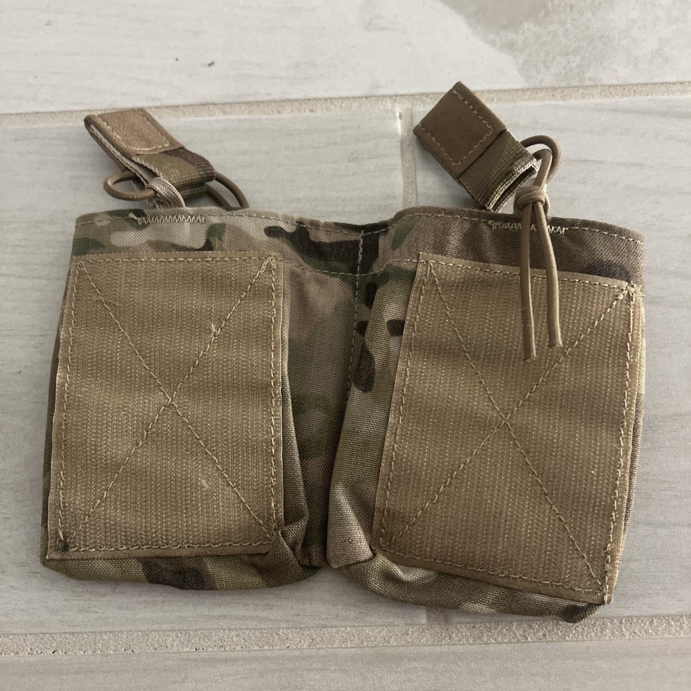 High Ground Double 7.62 Mag Pouch Insert Multicam