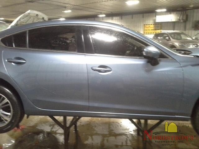 2014 Mazda 6 Driver Front Headrest Only Gray Vinyl