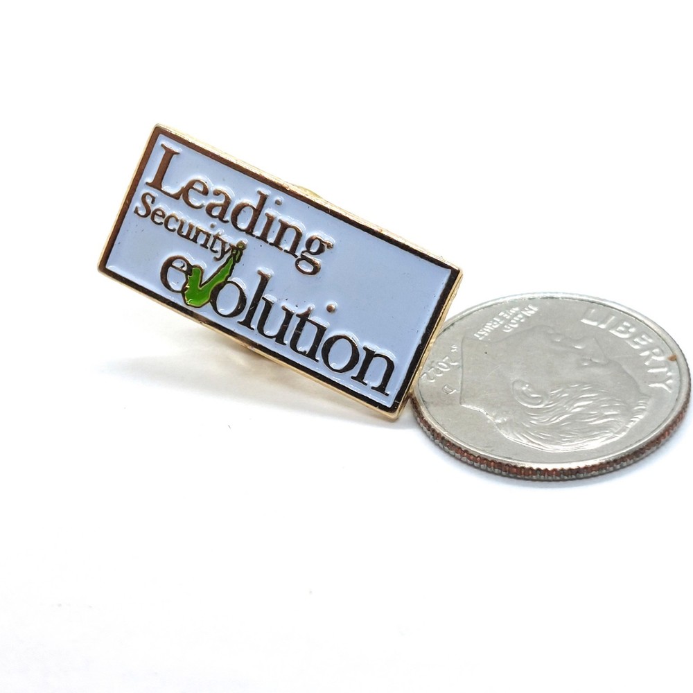 Leading Security Evolution Company Improvement Training Program Pin