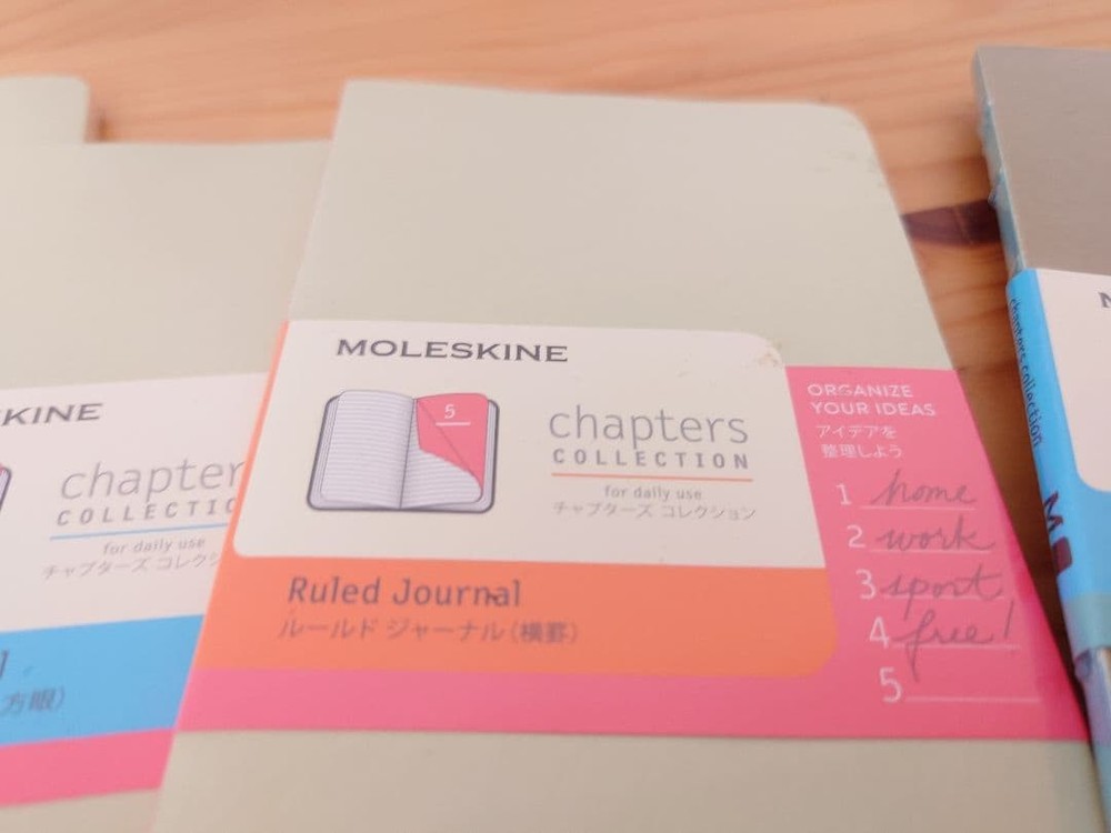 Moleskine Chapters Collection 7book set