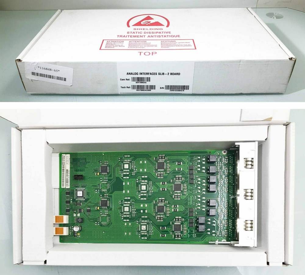 Alcatel - Analog Interfaces Board SLI8-2 - 8 Analog Interfaces - 3EH73092AC