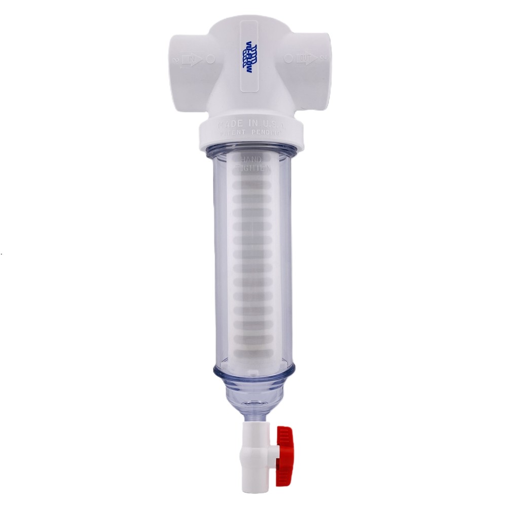 Vu-Flow/Rusco 2" Spin Down Screen Water Filter System with 500 Mesh Element