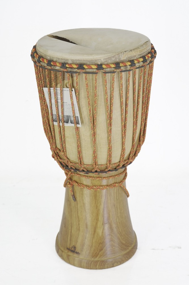 Overseas Connection Mali Djembe 11 in. RIPPED HEAD
