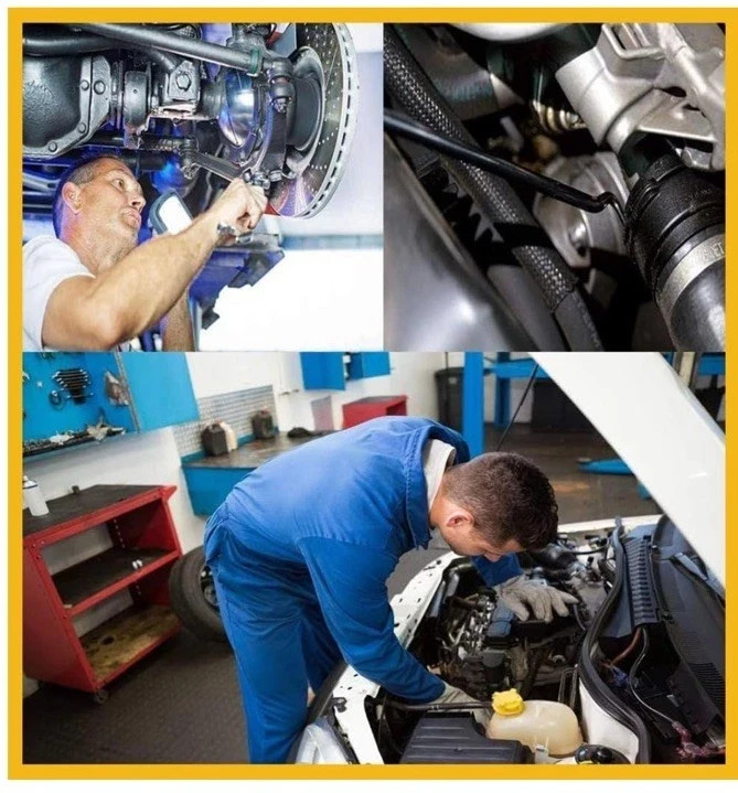 YSJoyTool 9-Pc Precision pick and hook, With three wire brushes,and Case.