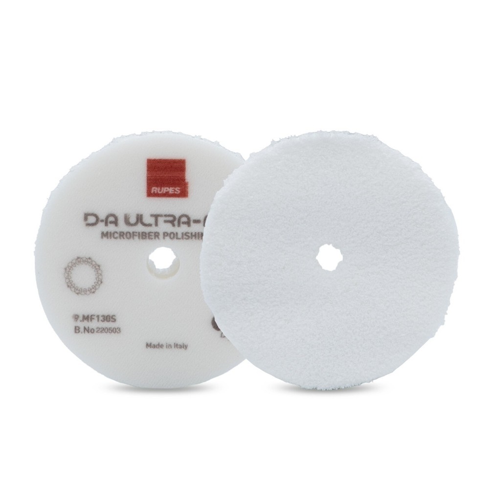 RUPES DA Ultra Fine Microfiber Pad 5 Inch White