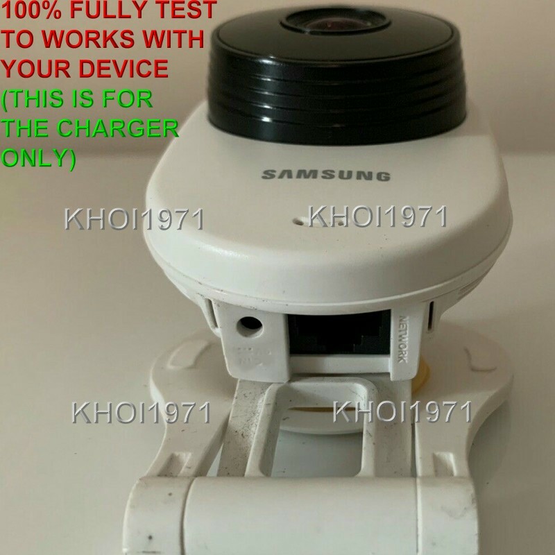 WALL AC power adapter for Samsung SmartCam SNH E6413BN wireless SECURITY CAMERA