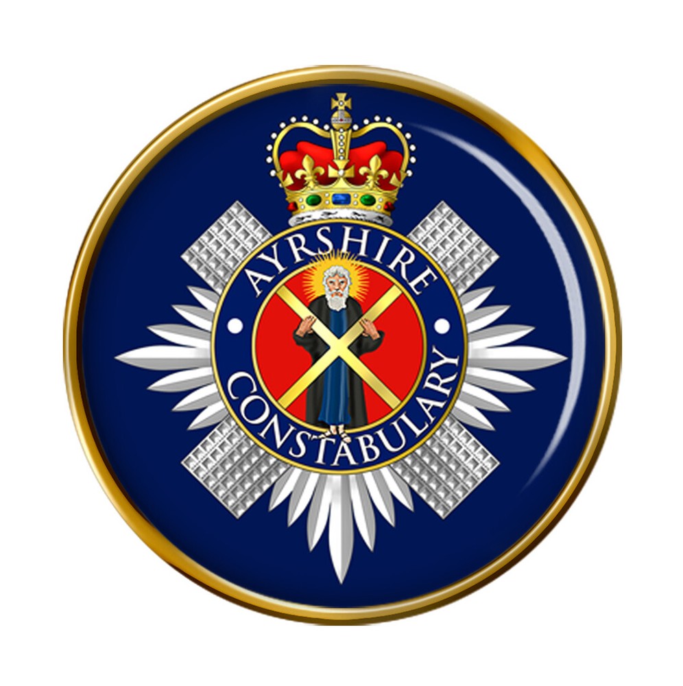 Ayrshire Constabulary Pin Badge