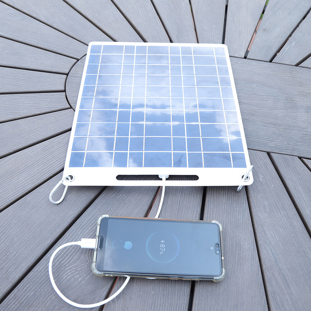 Solar Panel 12V Polycrystalline Silicon Solar Charging Panel Kit Outdoor
