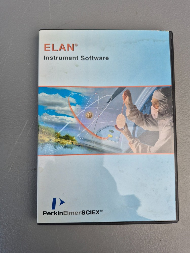 Perkin-Elmer SCIEX Elan V3.3 Software w/ Validation Certificate