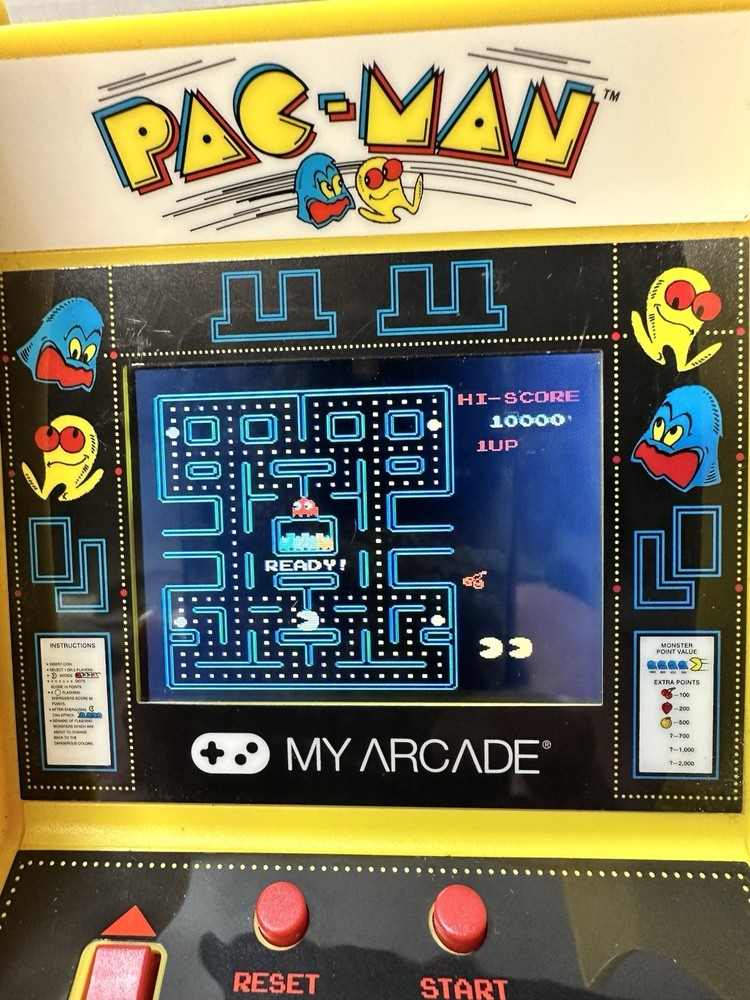My Arcade Pac Man Micro Player Mini Arcade Game Works