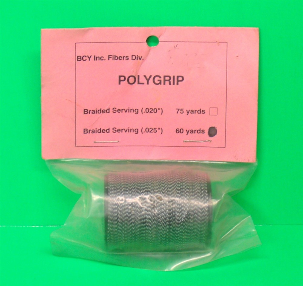 BCY Polygrip Braided Serving Thread - .025" - New 60 yd. Spool