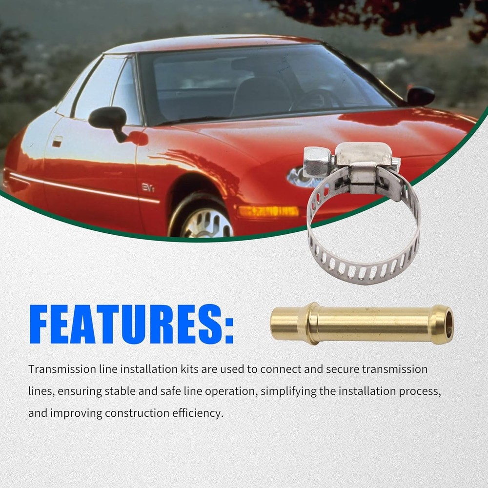 397 Transmission Line Fitting Kit with Clamp Compatible GM...