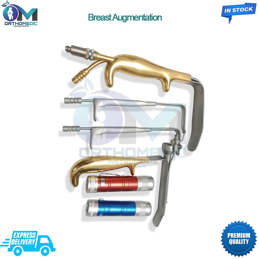 Breast Augmentation Plastic Surgery Surgical Instruments Set Of 6 Pcs