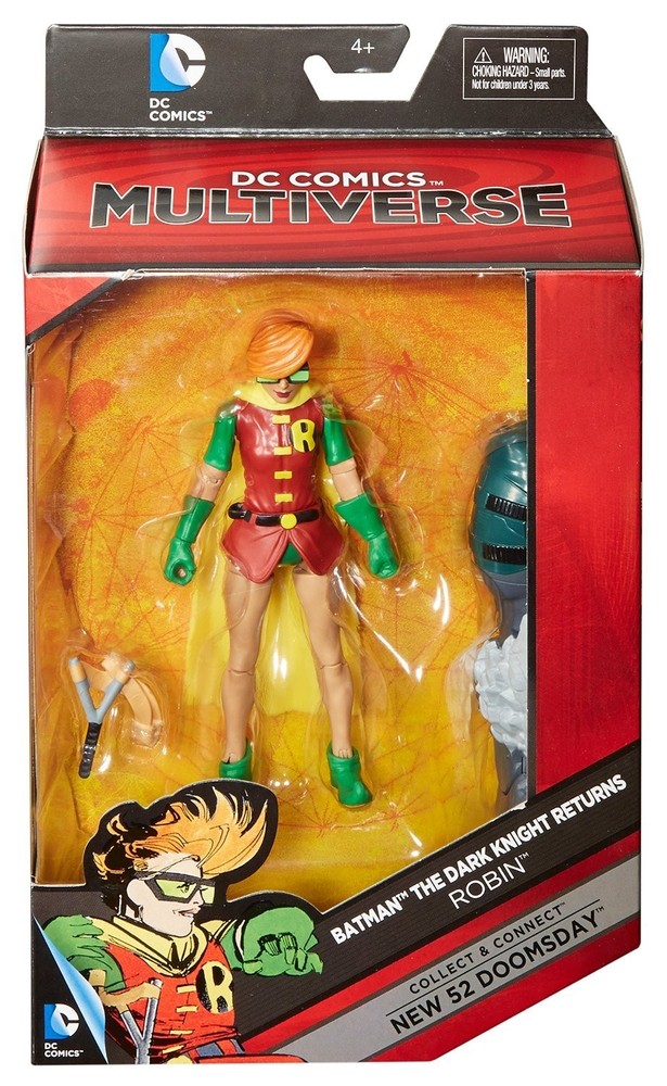 DC Comics Multiverse Robin Figure 10.5 inch, Multicolour