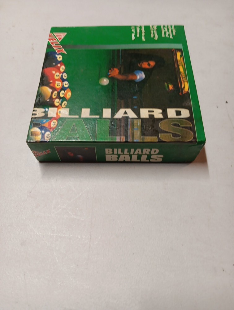 billiard balls vintage