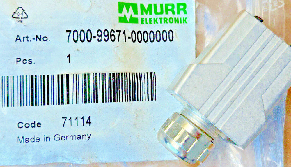 MURR 7000-99671-0000000, Code 71114, Cover Push Pull, NEW