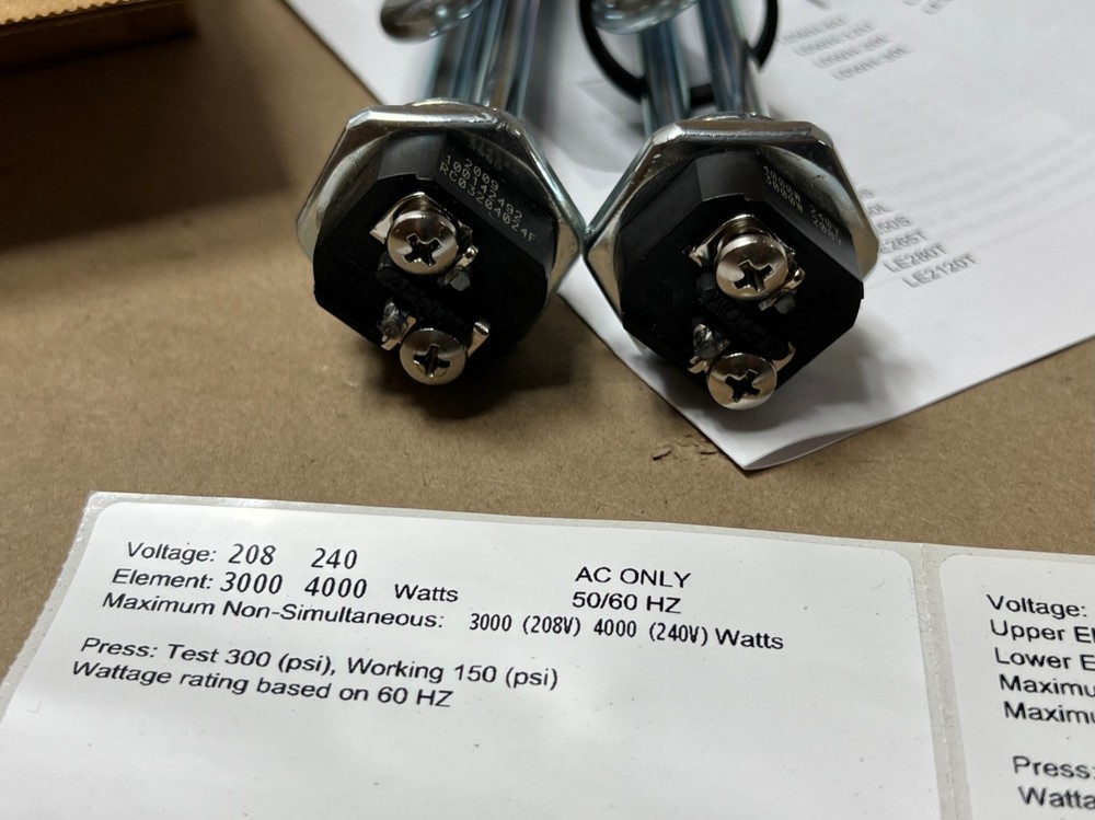 Bradford White ElectriFlex LD Water Heater LDCE Conversion Kit 240V 8kW 208V/6kW