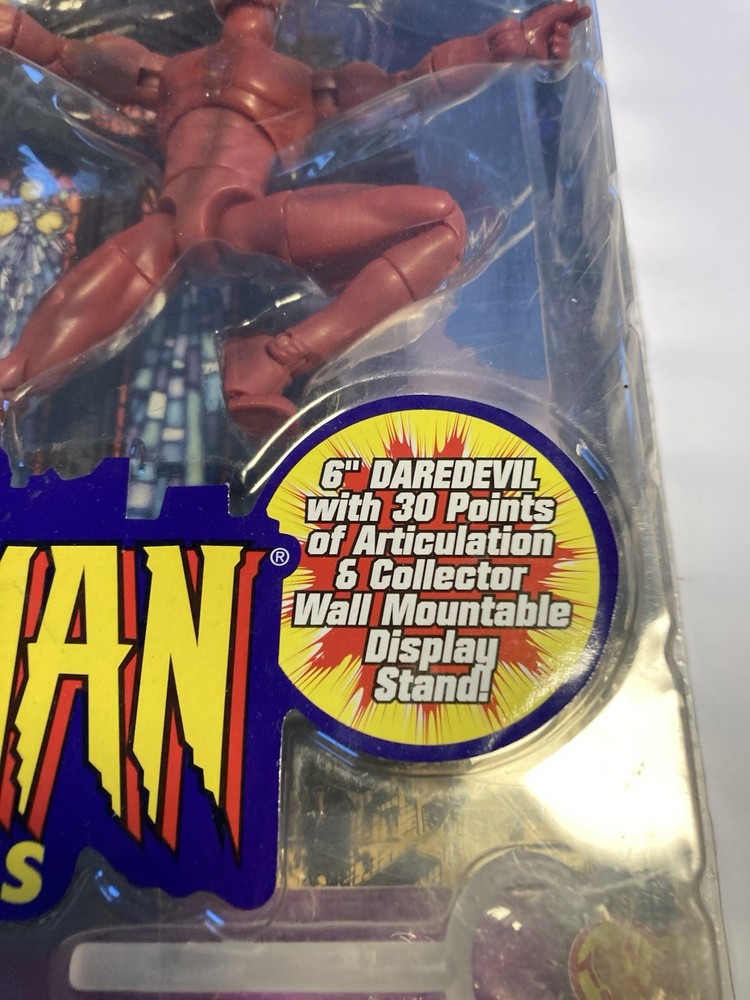 Marvel Series II Daredevil 6'' And 32 Page Comic Book