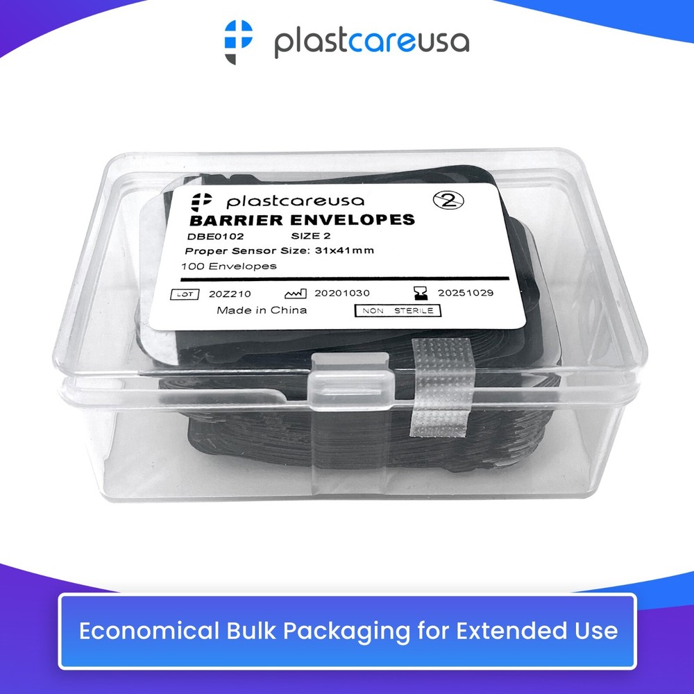 2000 Size 2 Barrier Envelopes for Dental X Ray Digital Phosphor Plate Sensor