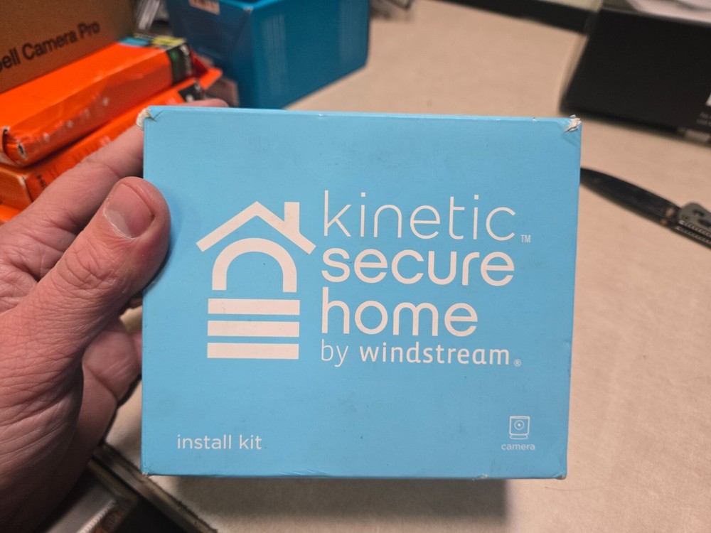 Kinetic Secure Home Security Cameras New Open Box