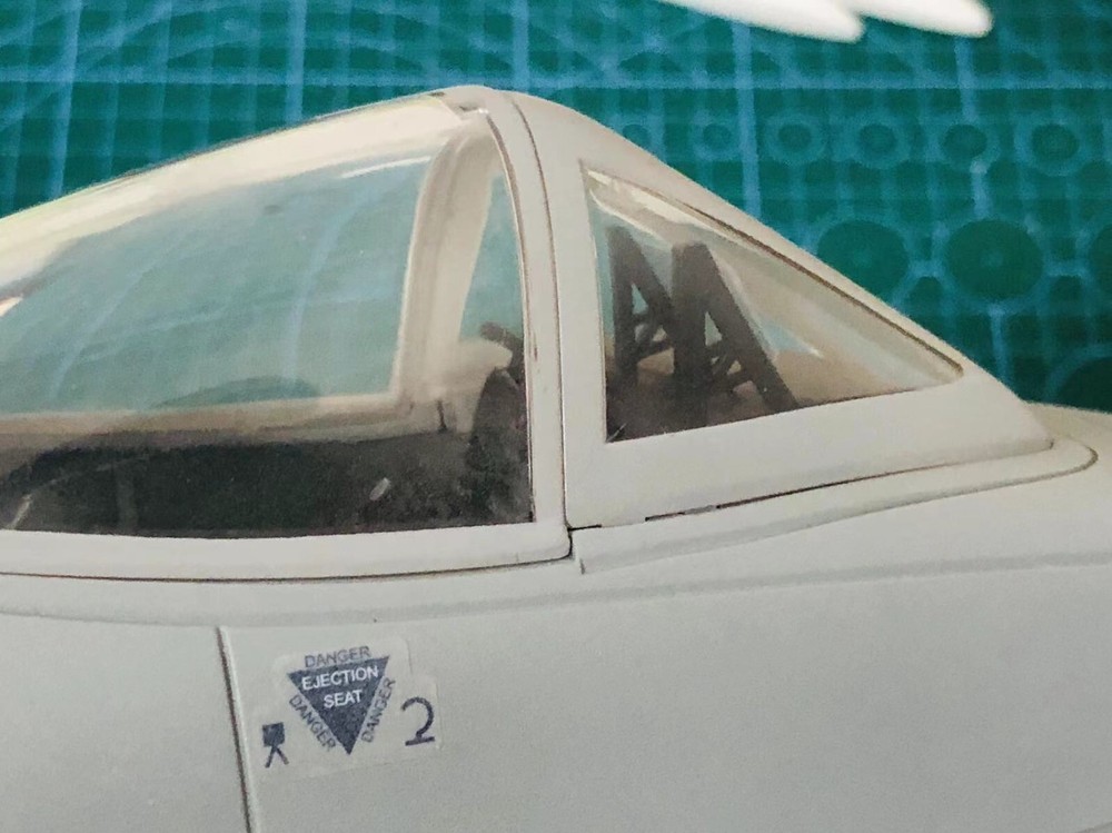 Custom kit cockpit console panel for World Peacekeepers A-10A THUNDERBOLT II