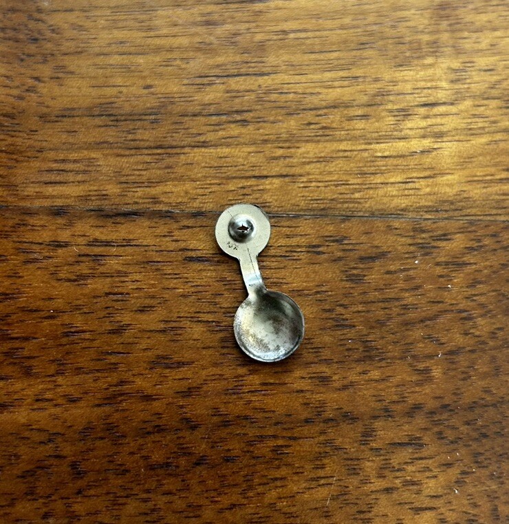 American Red Cross Tiny Fold Tab Button
