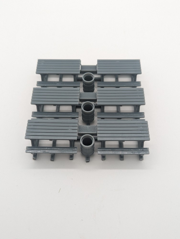 HO Scale Picnic Table and Grill