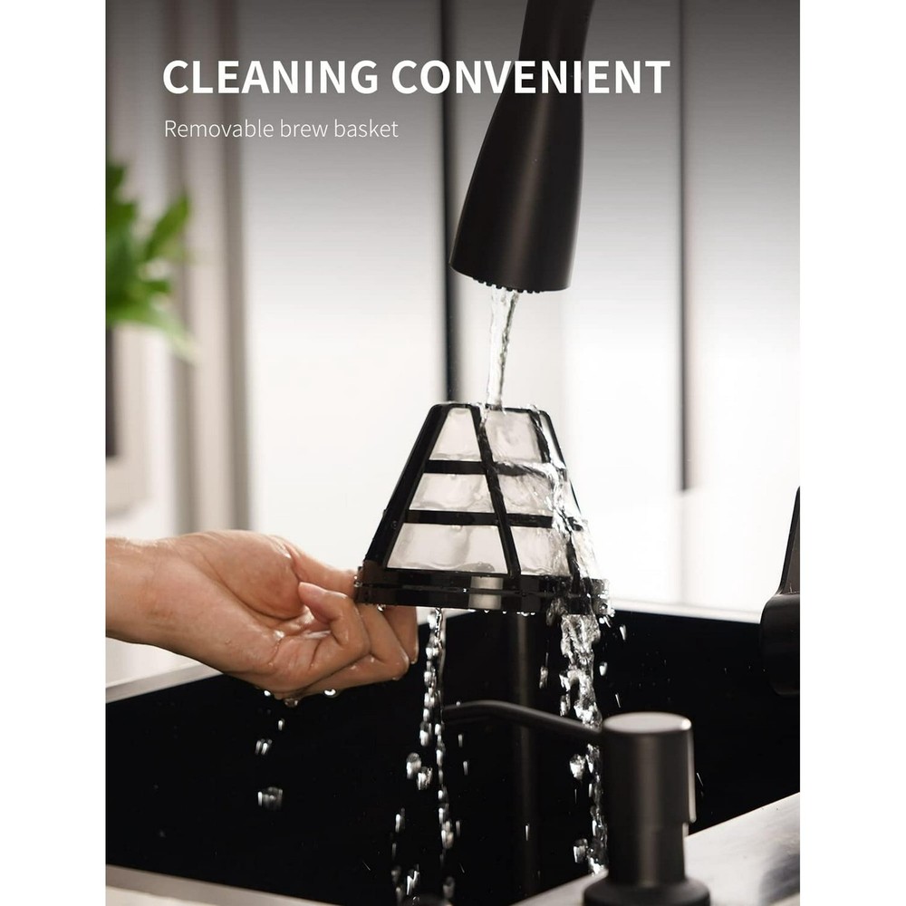 10-Cup Programmable Coffee Maker Auto Shut Off Permanent Filter Brew Drip