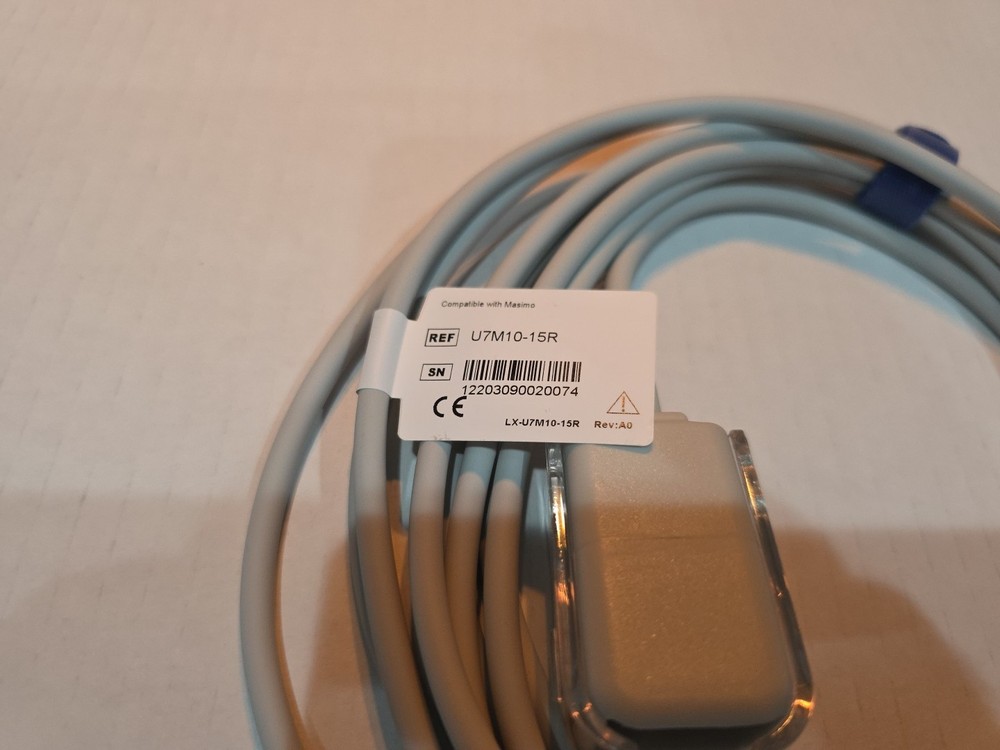 U7M10-15R SpO2 ADAPTER CABLE - MASIMO COMPATIBLE, 4m - NEW