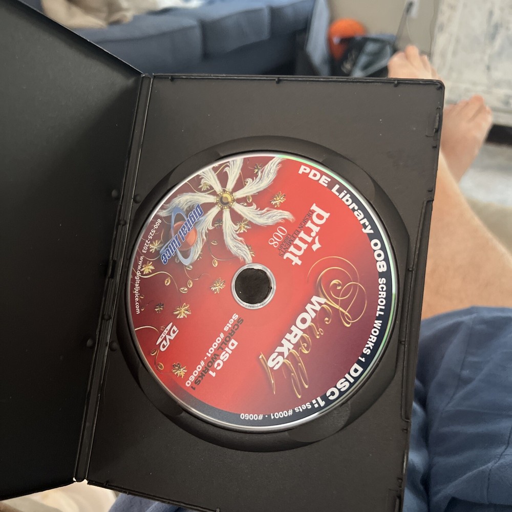 Digital Juice Print Design Elements Scroll Works 008