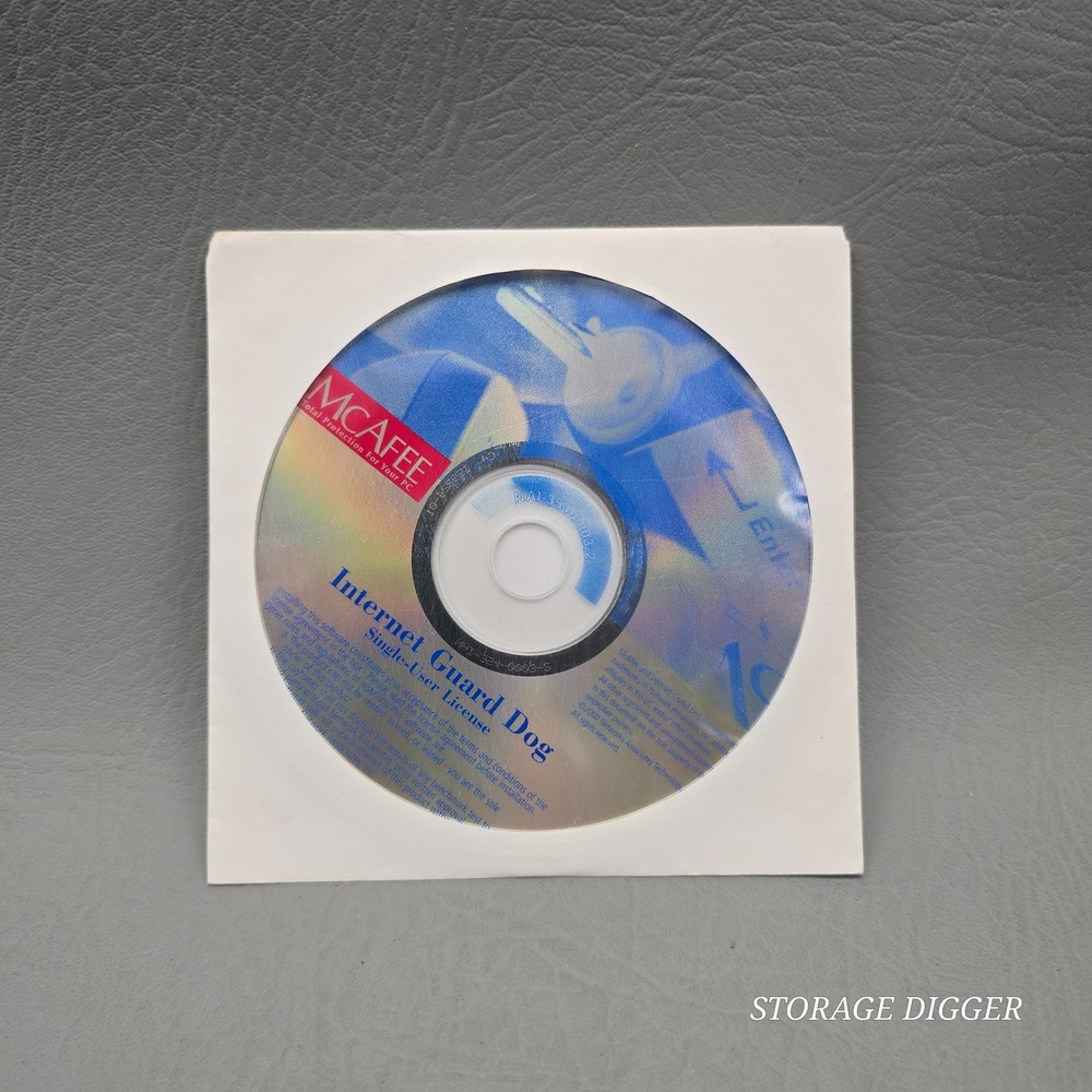 McAfee Internet Guard Dog Single-User License Security Software for Windows
