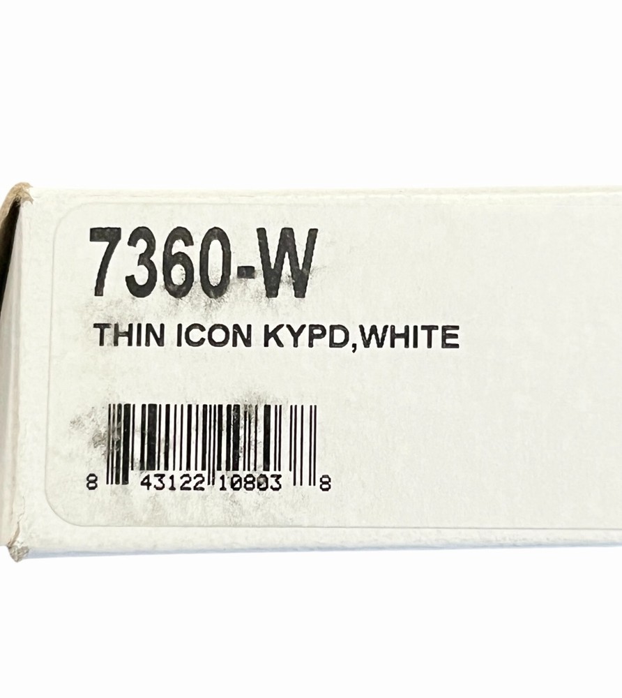 DMP 7360-W Thinline Icon Keypad White