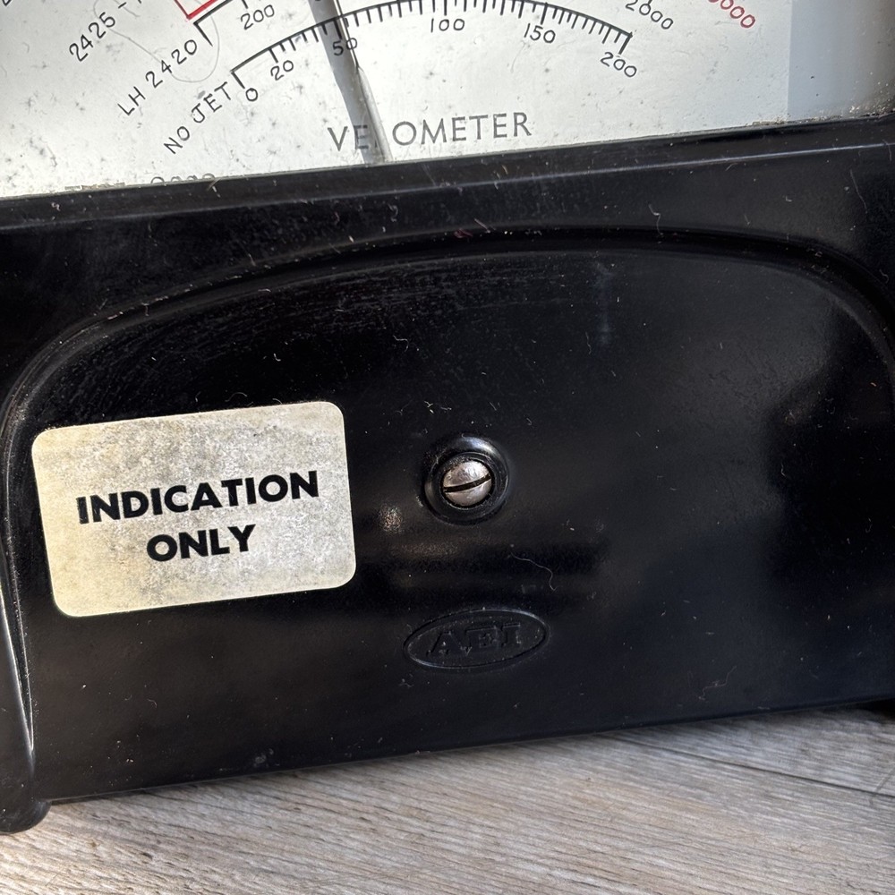 Vintage AEI Cased Velometer & accessories - untested / display
